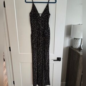 Patterned jump suit